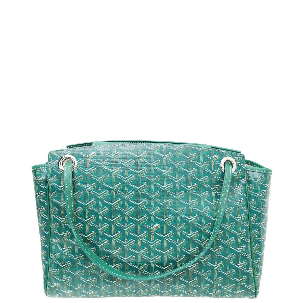 Goyard Green Goyardine Rouette Souple Tote Bag-Goyard-THE CLOSET