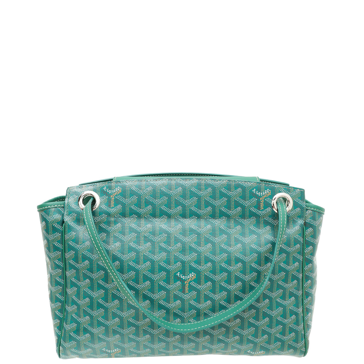 Goyard Green Goyardine Rouette Souple Tote Bag-Goyard-THE CLOSET