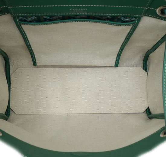 Load image into Gallery viewer, Goyard Green Goyardine Rouette Souple Tote Bag
