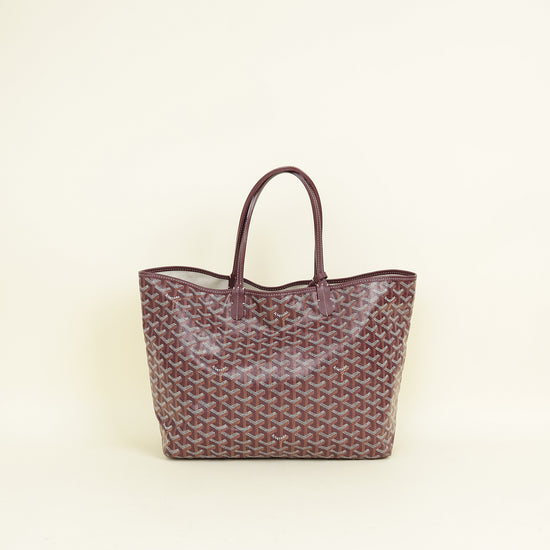 Goyard Burgundy Goyardine Saint Louis PM Bag