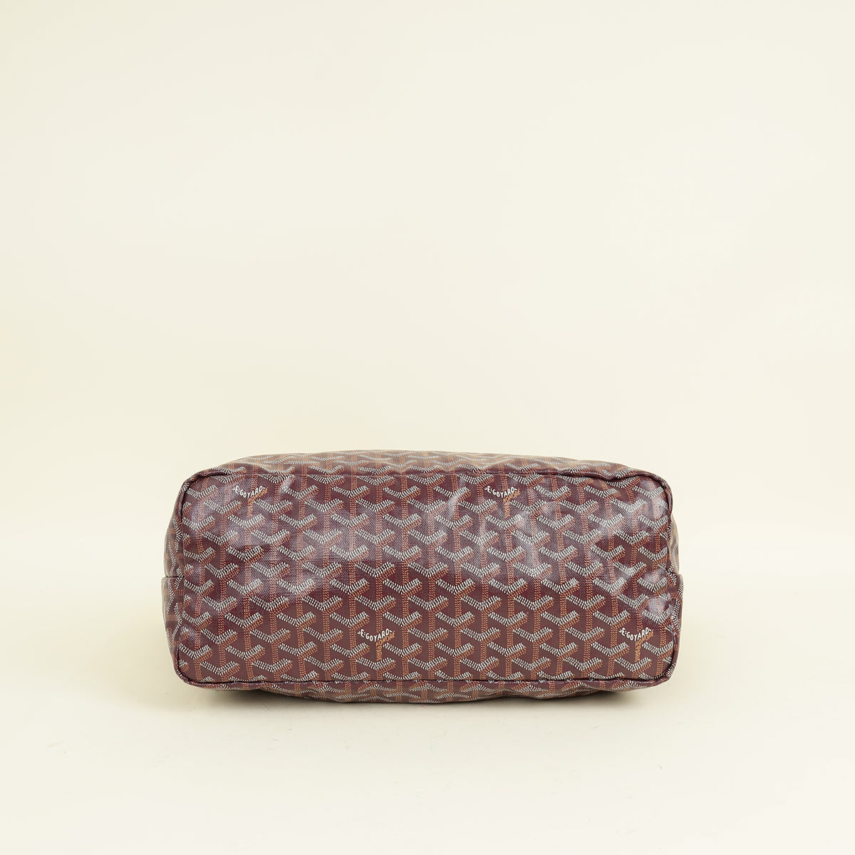 Goyard Burgundy Goyardine Saint Louis PM Bag