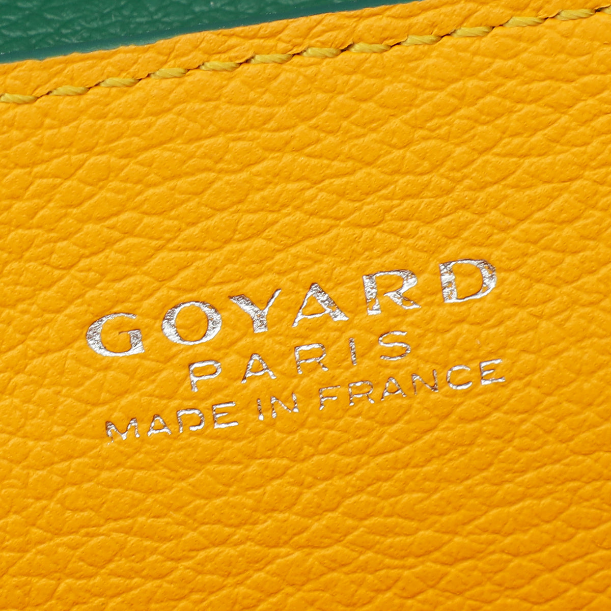 Goyard Green Souple Mini Saigon Bag w/Strap