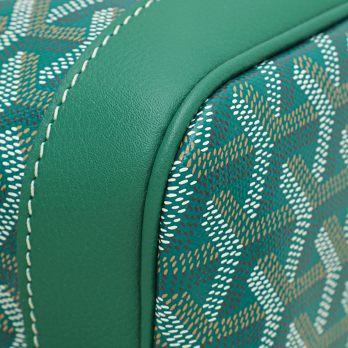 NEW Goyard Petit Flot Bucket Bag in Green Size: 23 cm x 14.5 cm x