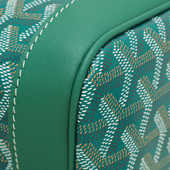 Goyard Green Goyardine Petit Flot Bucket Bag – The Closet