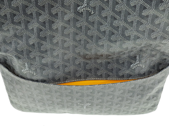 Goyard Gray Sainte Marie Soft MM Clutch