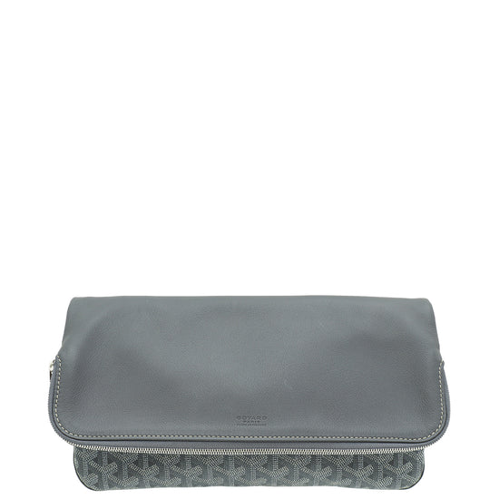 Goyard Gray Sainte Marie Soft MM Clutch