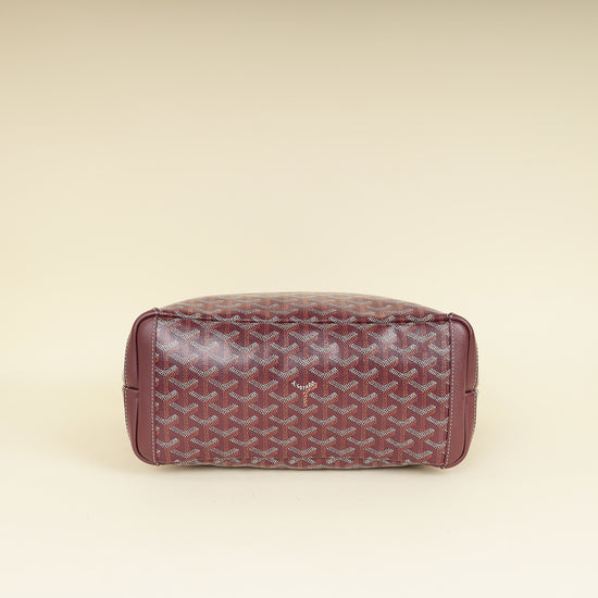 Goyard Burgundy Goyardine Artois PM Bag