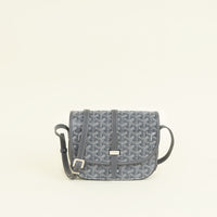Goyard Grey Goyardine Belvedere PM Messenger Bag