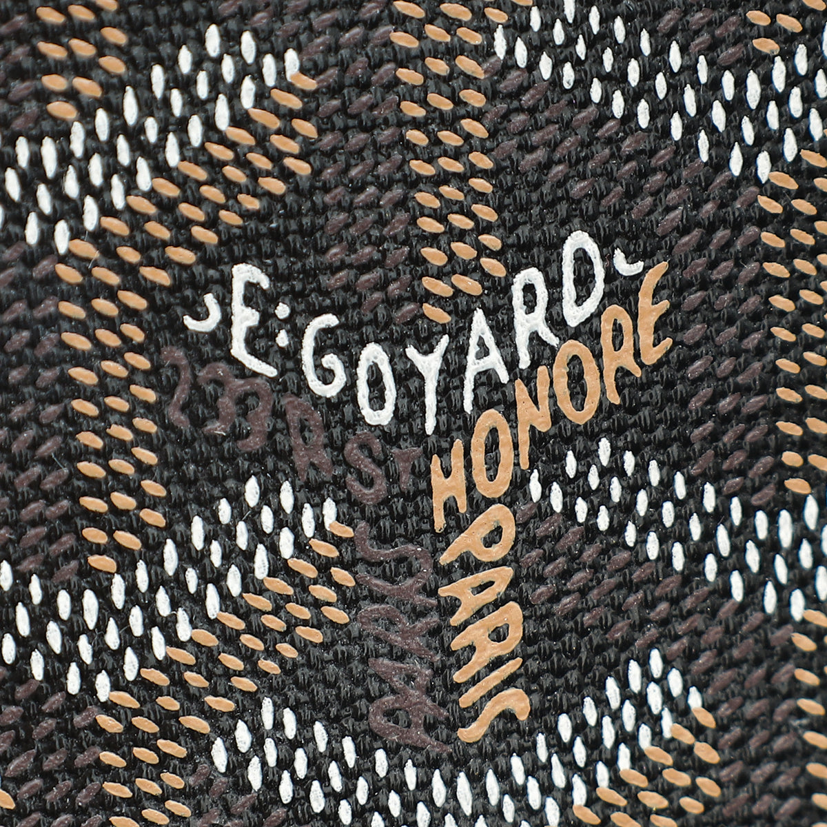 Goyard Black Goyardine Saigon MM Bag