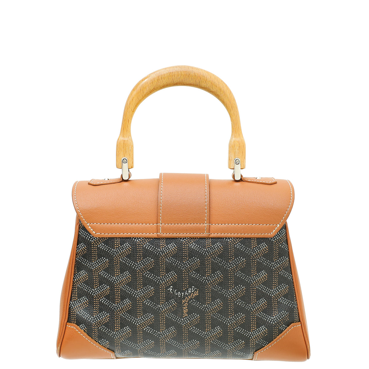 Goyard Bicolor Souple Mini Saigon Bag w/Strap-Goyard-THE CLOSET