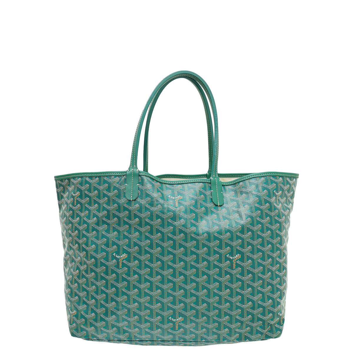 Goyard Green Goyardine Saint Louis PM Bag-Goyard-THE CLOSET