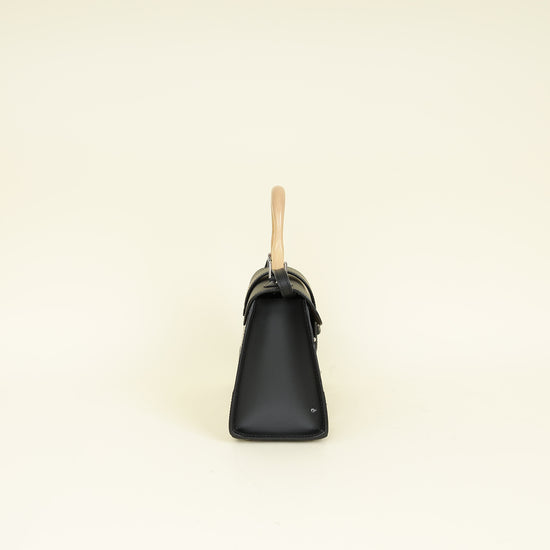 Goyard Black Saigon Mini Structure Bag