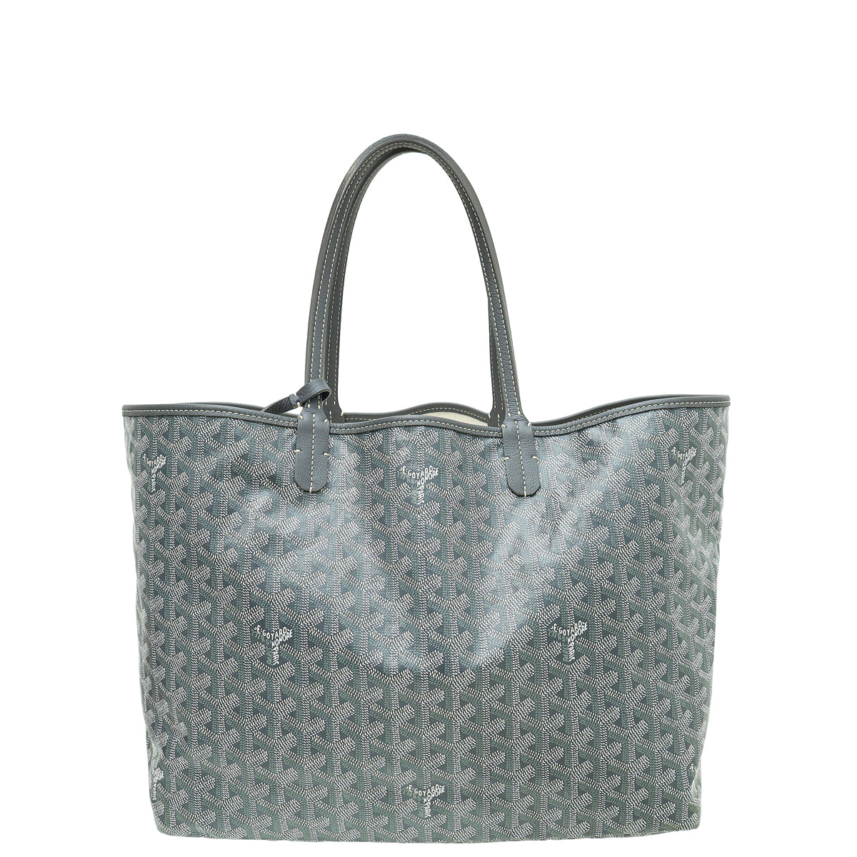 Goyard Grey Goyardine Saint Louis PM Bag-Goyard-THE CLOSET
