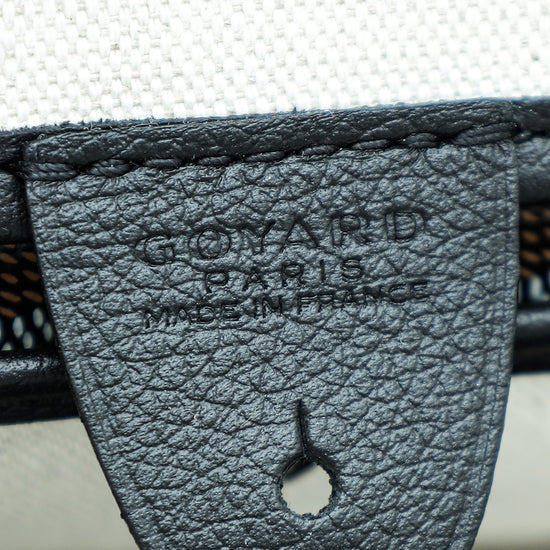 Goyard Black Goyardine Artois MM Bag