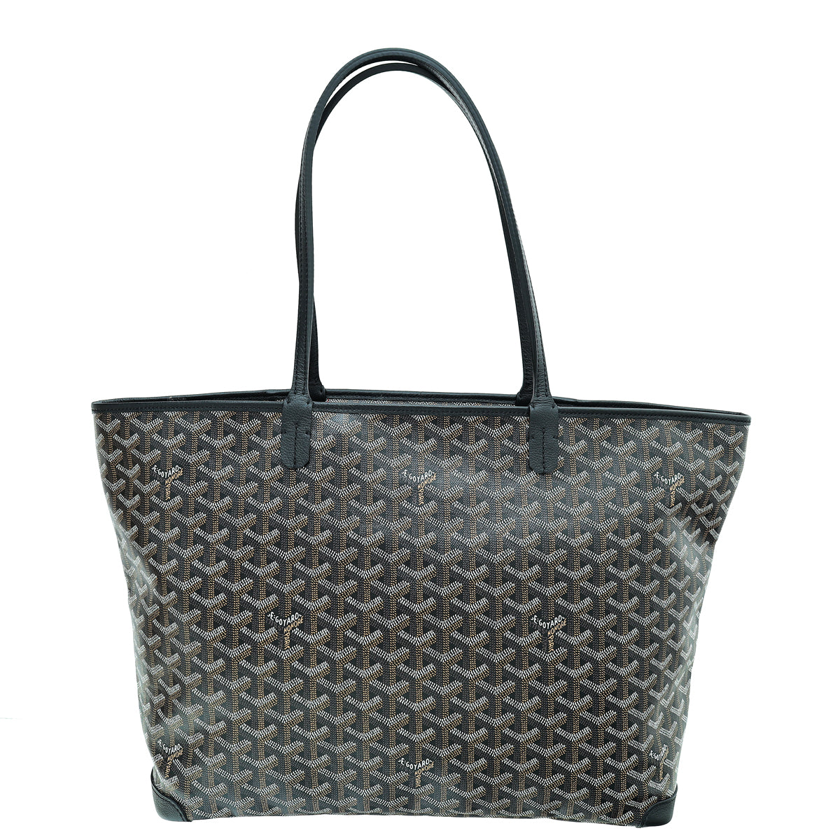 Goyard Black Goyardine Artois MM Bag-Goyard-THE CLOSET