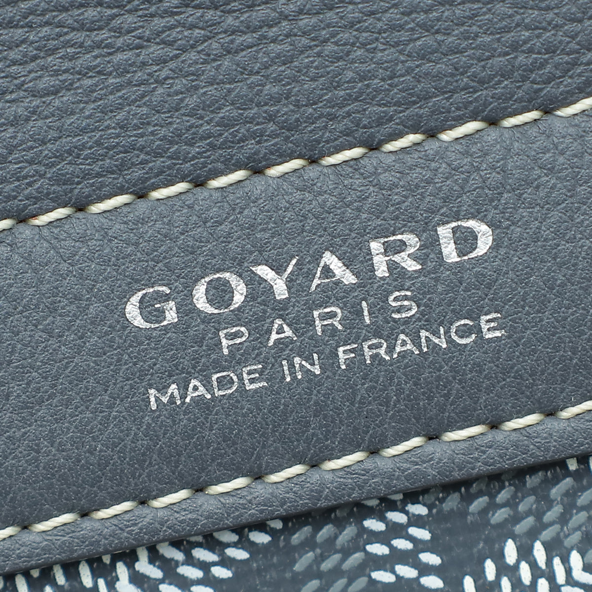 Goyard Grey Goyardine Rouette Souple Tote PM Bag