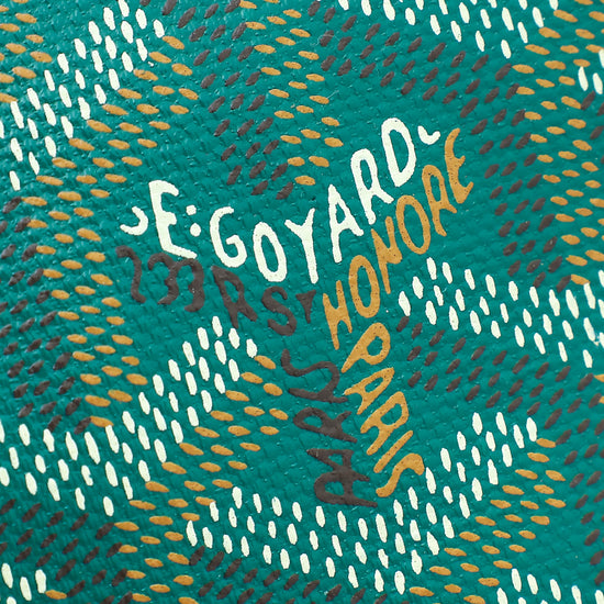 Goyard Green Goyardine Jouvence GM Bag