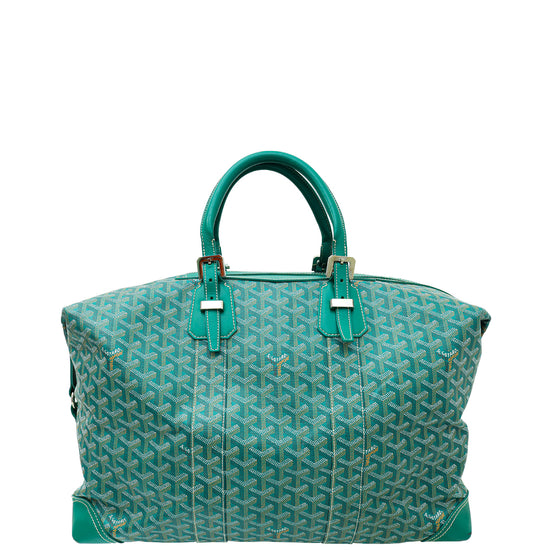 Goyard Green Goyardine Boeing 45 Carry On Bag