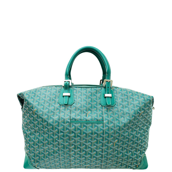 Goyard Green Goyardine Boeing 45 Carry On Bag