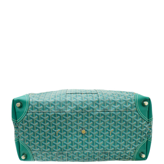 Goyard Green Goyardine Boeing 45 Carry On Bag