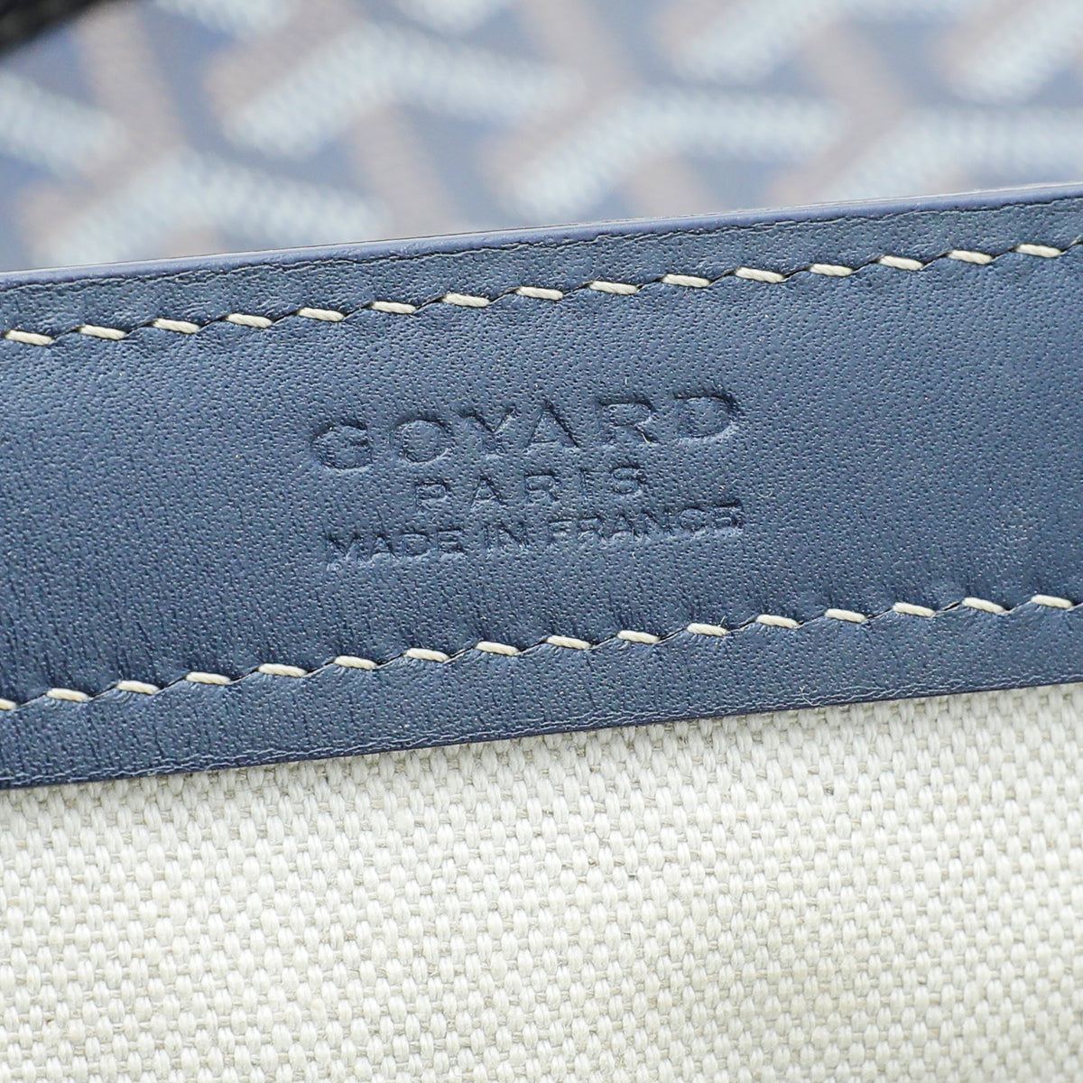 Goyard Blue Goyardine Bellechasse PM Bag – The Closet