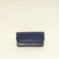 Goyard Navy Sainte Marie Soft MM Clutch
