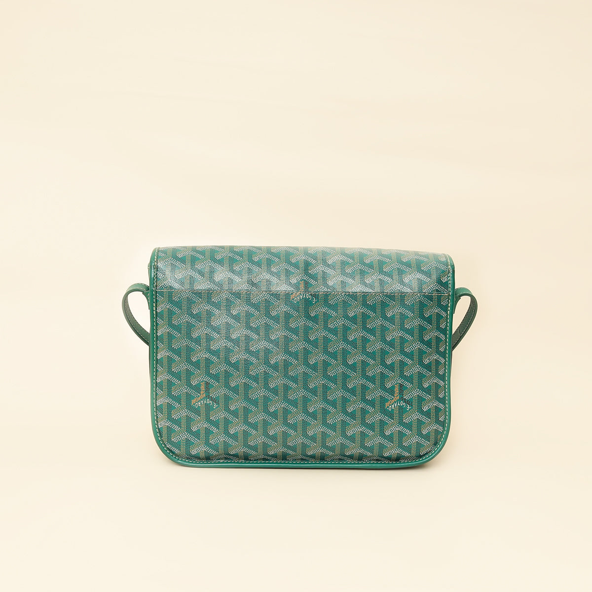 Goyard Green Goyardine Belvedere MM Bag-Goyard-THE CLOSET