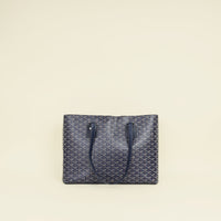 Goyard Navy Blue Goyardine Okinawa GM Bag