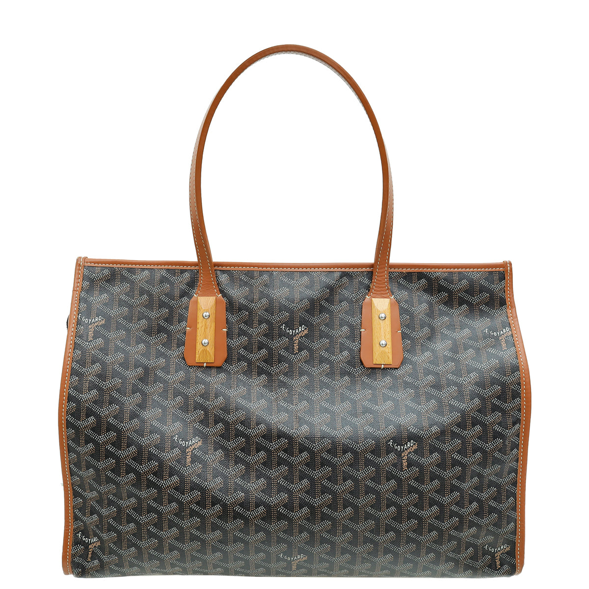 Goyard Bicolor Goyardine Marquises Tote Bag-Goyard-THE CLOSET