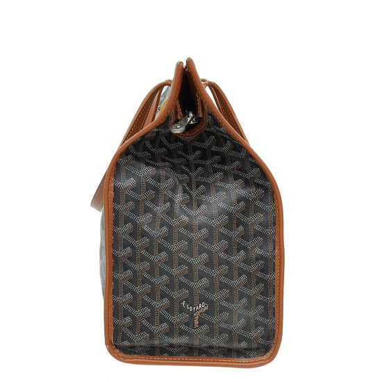 Goyard Bicolor Goyardine Marquises Tote Bag