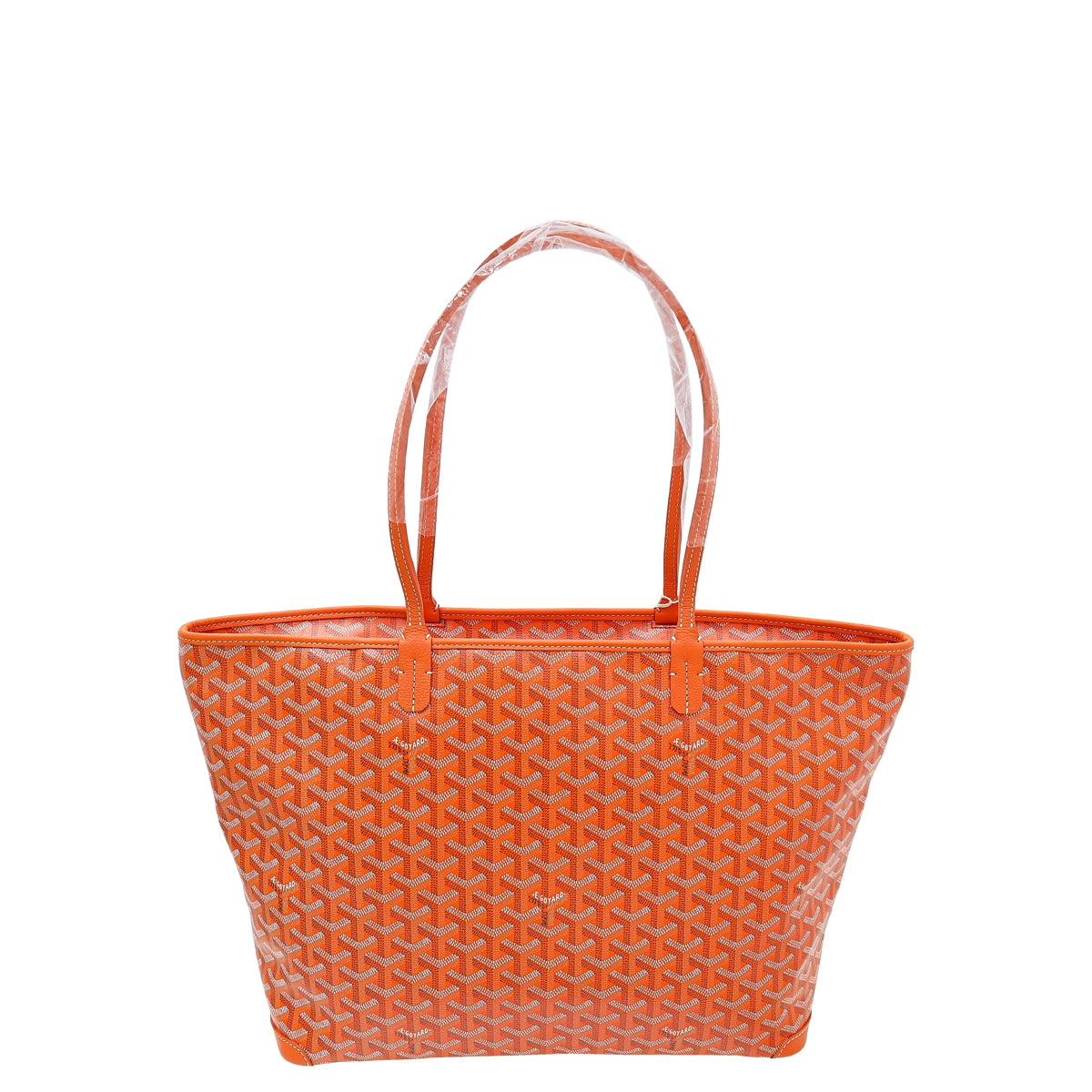 Goyard Orange Goyardine Artois MM Bag-Goyard-THE CLOSET