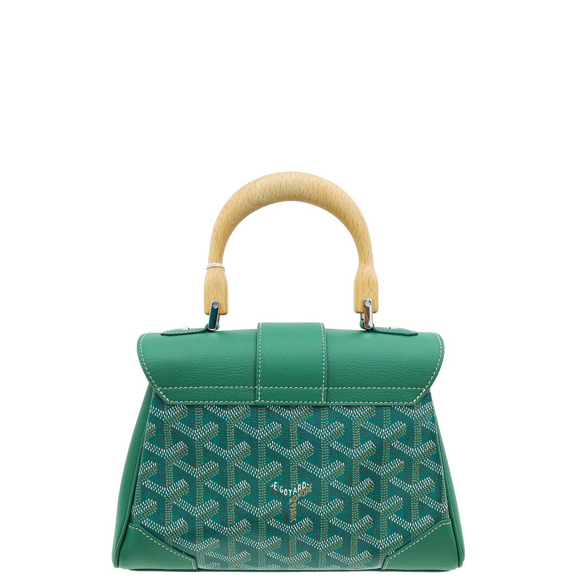 Goyard Green Goyardine Saigon Souple Mini Bag-Goyard-THE CLOSET