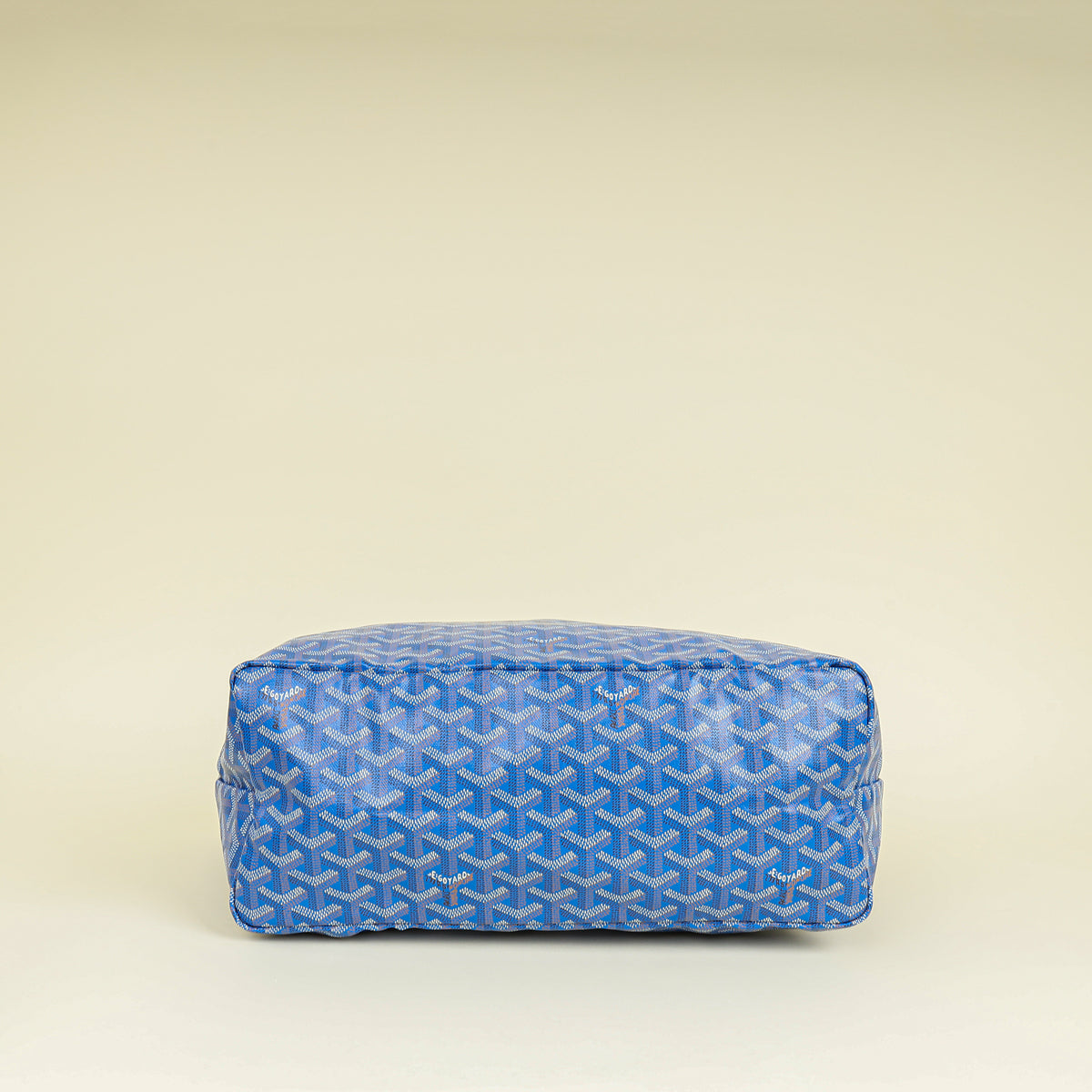 Goyard Blue Goyardine Saint Louis PM Bag