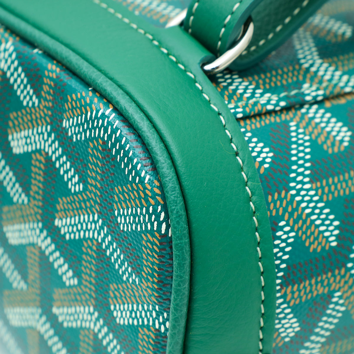 Goyard Green Goyardine Sac Alpin Mini Backpack Bag