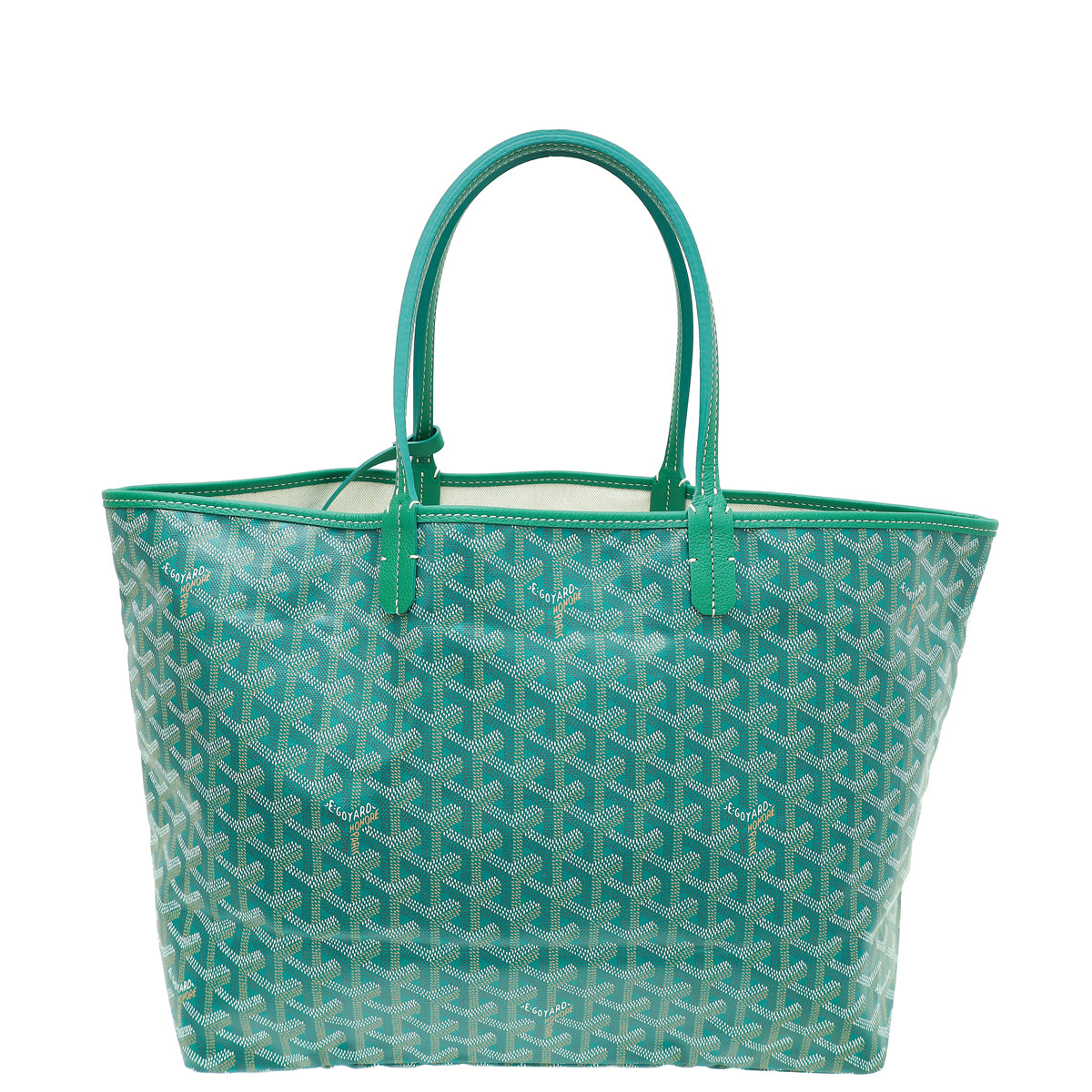Goyard Green Goyardine Saint Louis PM Bag-Goyard-THE CLOSET