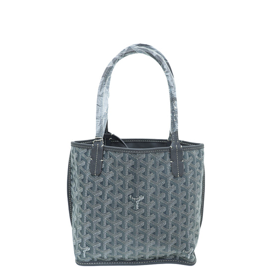 Goyard Grey Goyardine Anjou Reversible Mini Bag – The Closet