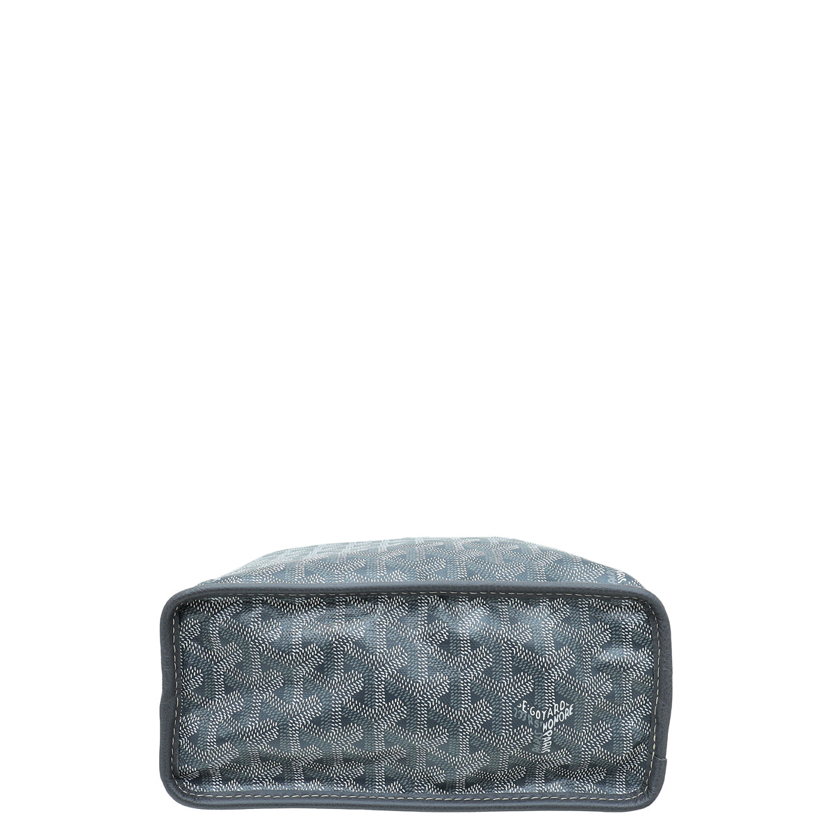 Genuine Goyard French Luxury Brand Anjou Mini Revers-able Bag In Grey  Colour.