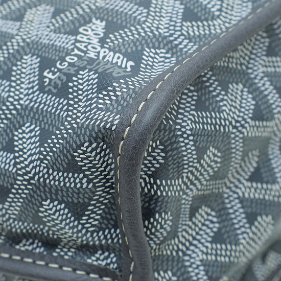 Goyard Grey Goyardine Anjou Reversible Mini Bag
