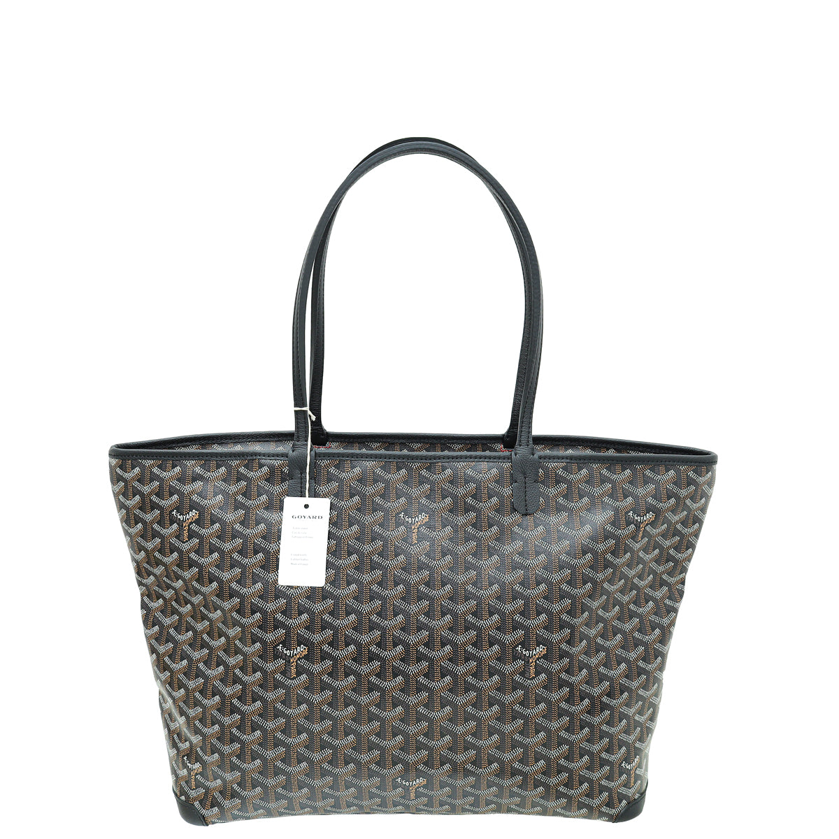 Goyard Black Artois Tote MM Bag-Goyard-THE CLOSET