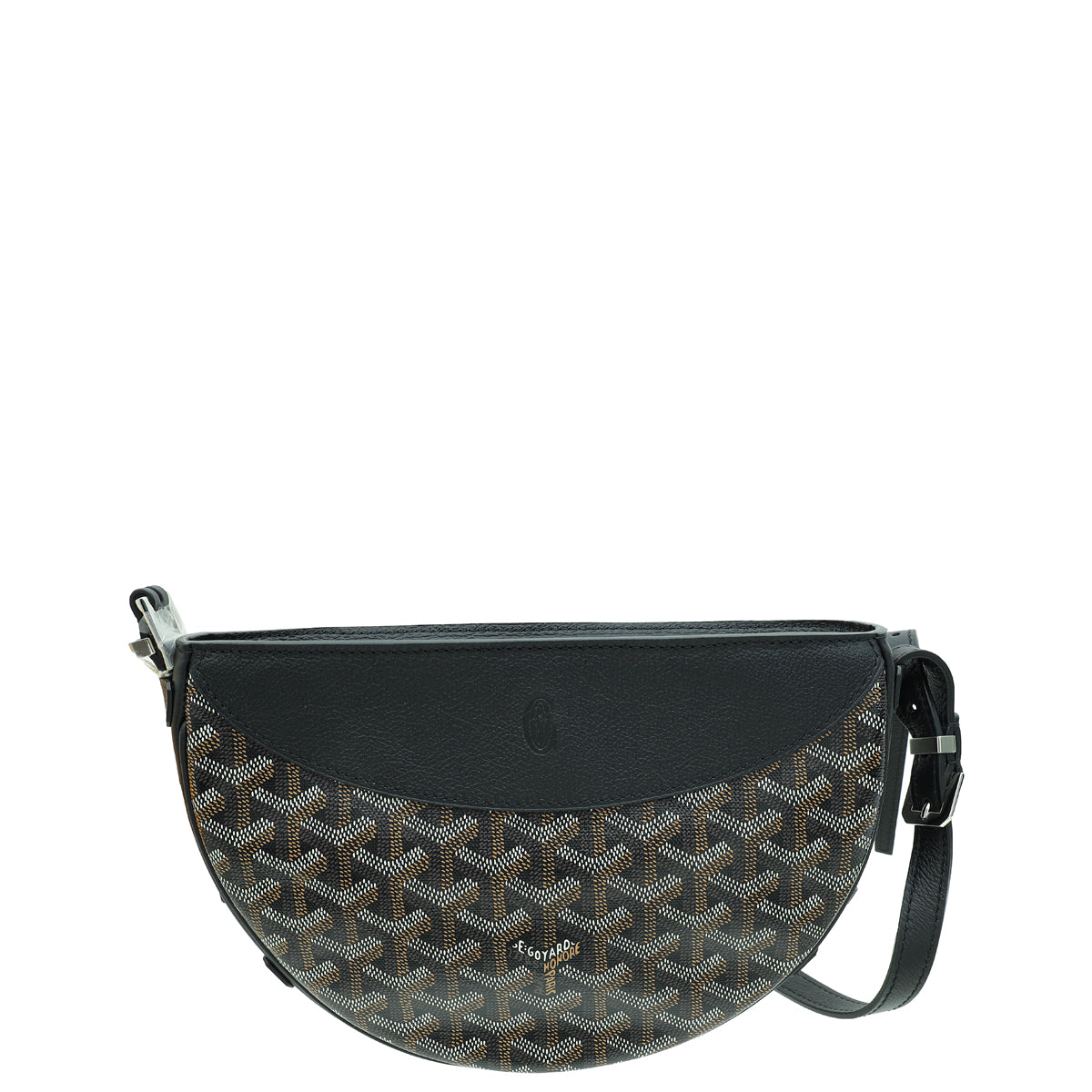 Goyard Black Goyardine Hirondelle Bag