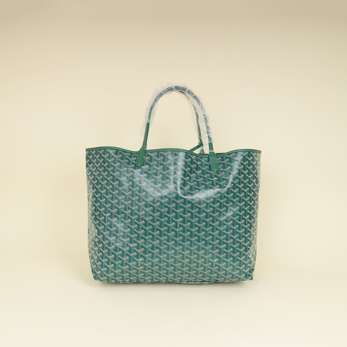 Goyard Green Goyardine Saint Louis GM Bag-Goyard-THE CLOSET
