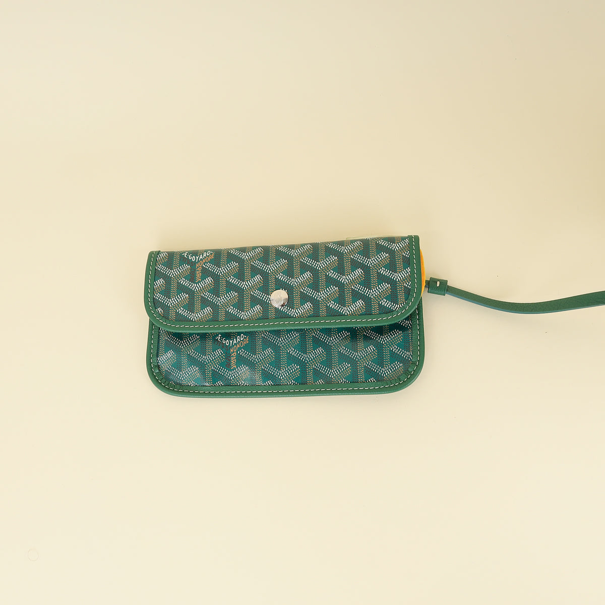 Goyard Green Goyardine Saint Louis GM Bag-Goyard-THE CLOSET