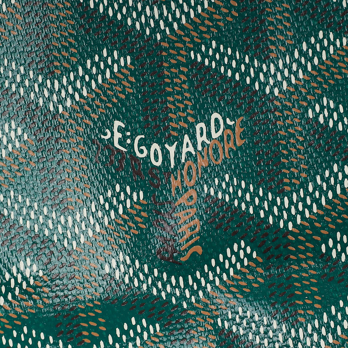 Goyard Green Goyardine Saint Louis GM Bag-Goyard-THE CLOSET