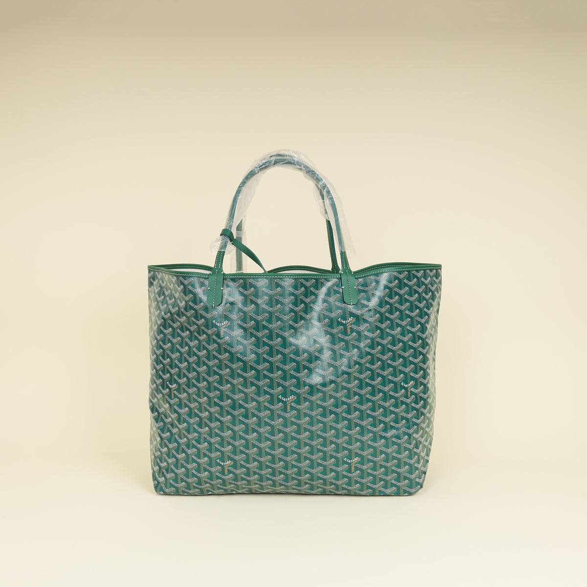 Goyard Green Goyardine Saint Louis GM Bag-Goyard-THE CLOSET