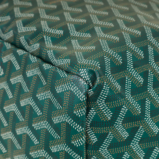 Goyard Green Goyardine Saint Louis GM Bag-Goyard-THE CLOSET