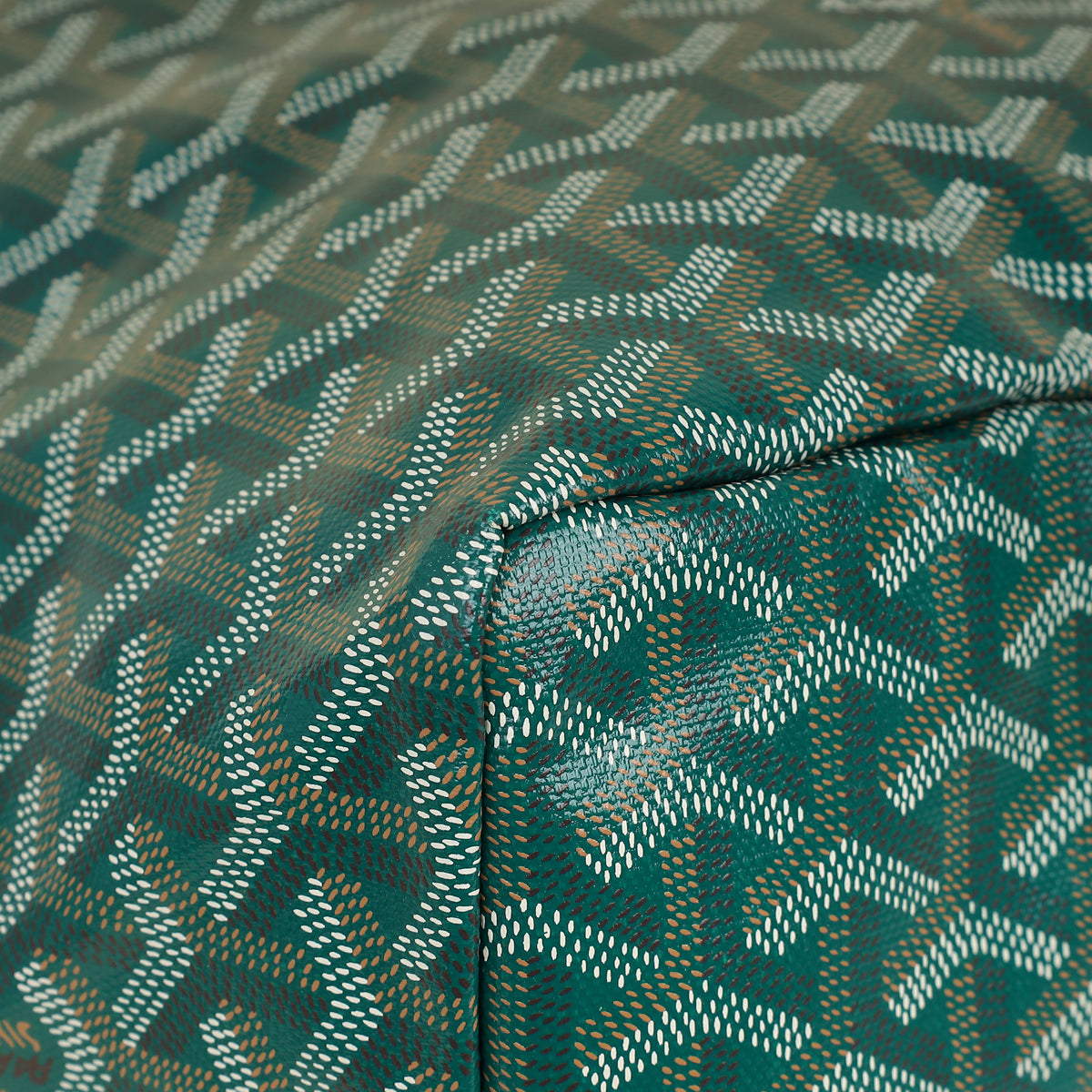 Goyard Green Goyardine Saint Louis GM Bag-Goyard-THE CLOSET