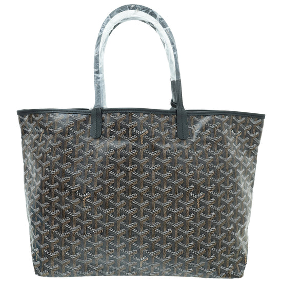 Goyard Black Goyardine Saint Louis PM Bag