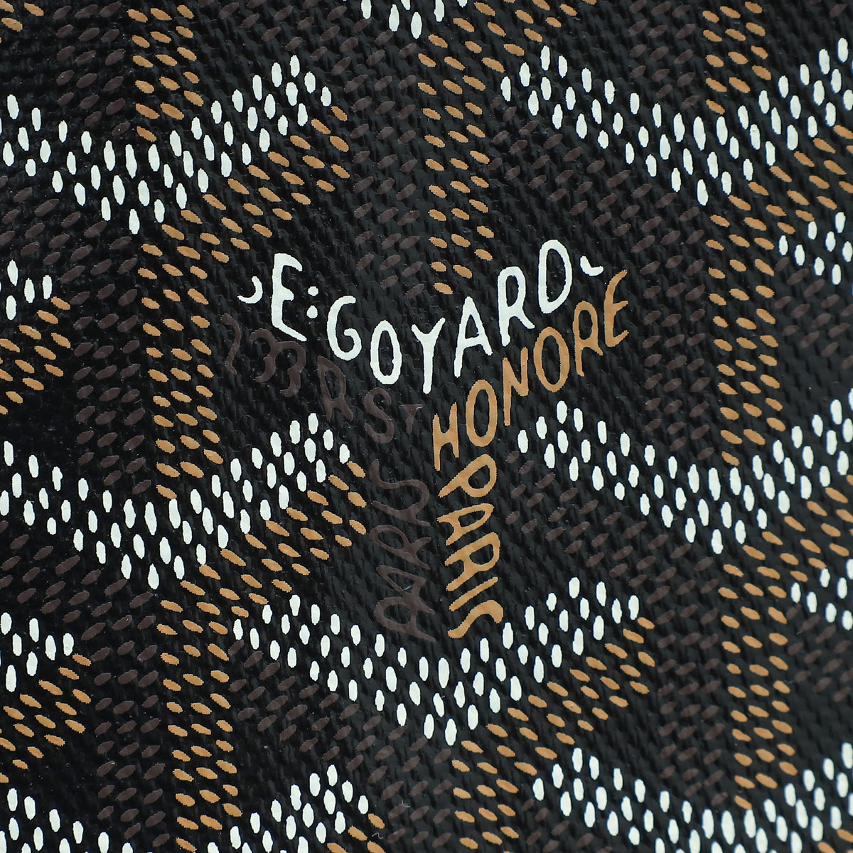 Goyard Black Goyardine Saint Louis PM Bag