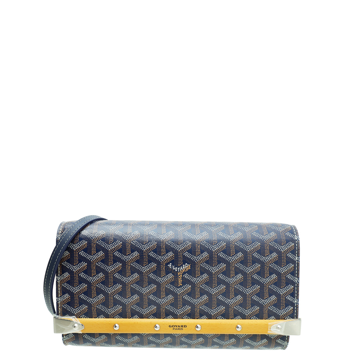 Goyard Blue Goyardine Monte Carlo 2 PM Pochette-Goyard-THE CLOSET