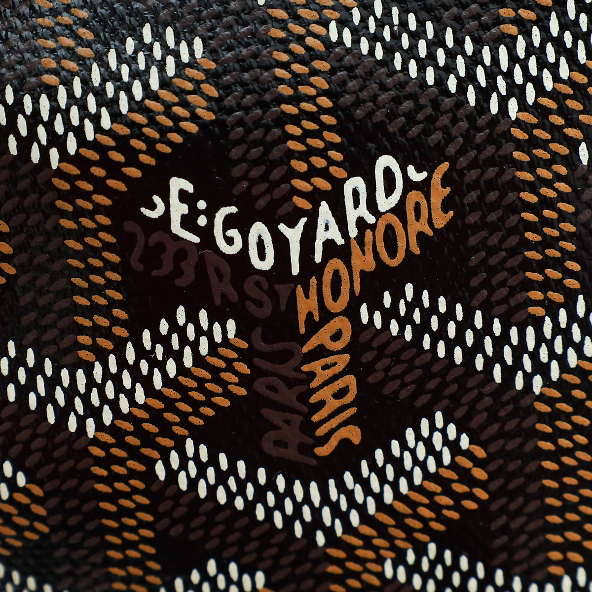 Goyard Black Goyardine Saint Louis PM Bag